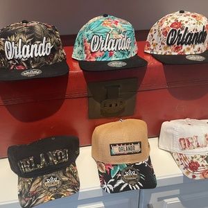 JERRY LEIGH PREIUM UNISEX BASEBALL HATS BUNDLE OF 6 - BRANDNEW